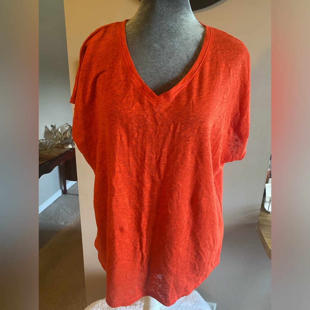 Rachel Zoe 100% linen blouse